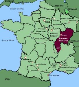 The Bourgogne region